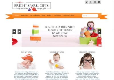 Bright Spark Gifts Website Spring Clean